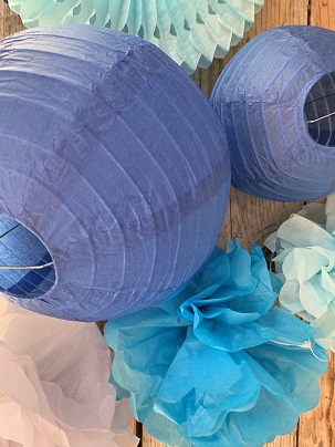 détail décoration papier